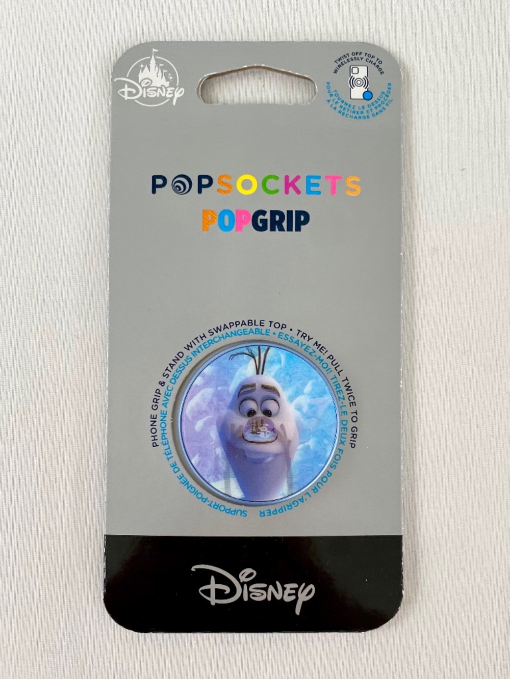 Disney’s Frozen Olaf Popsocket POPGRIP Phone Grip and Stand NWT